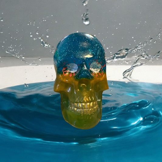 Large resin skull