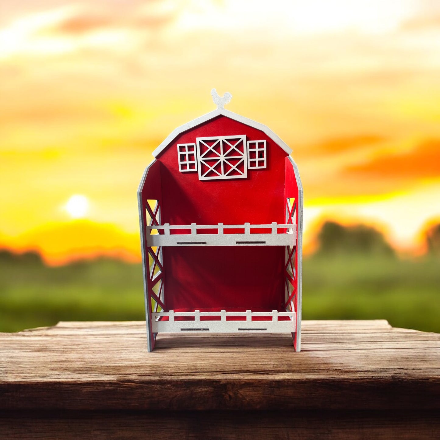 Big red barn season rack (these are sold as a kit for you to build)