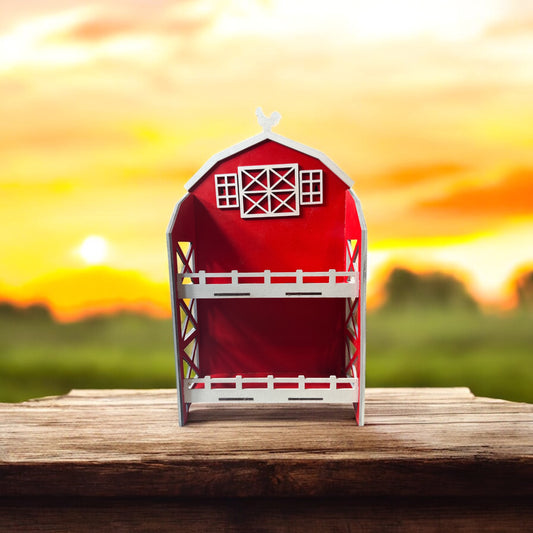 Big red barn season rack (these are sold as a kit for you to build)